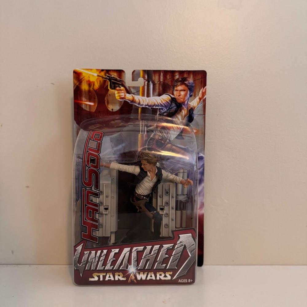 2003 Hasbro Star Wars Unleashed Han Solo Figure Sculpture Sealed